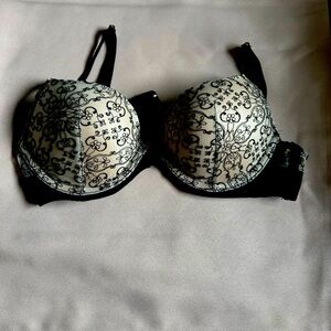 Black and nude bras
